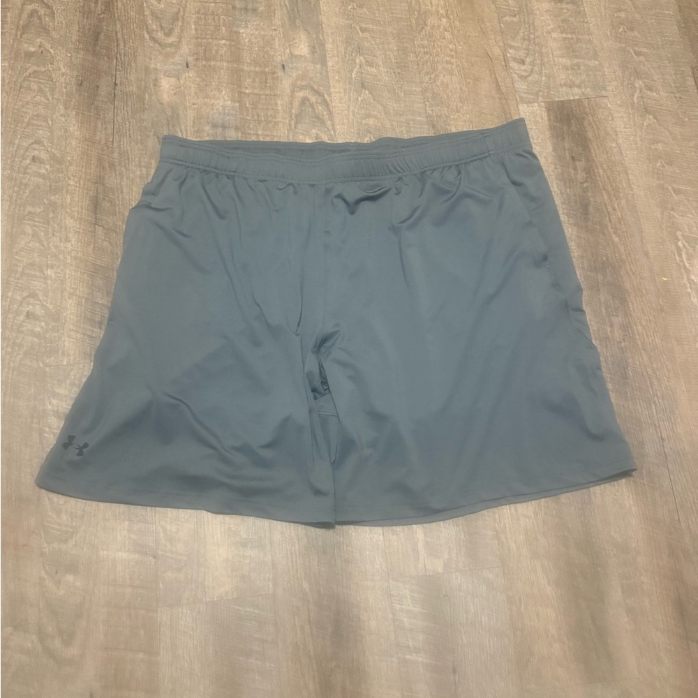 Under Armour Gray Athletic Shorts Lightweight Performance